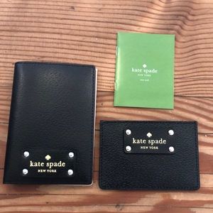 NWT Kate Spade card case and passport cover